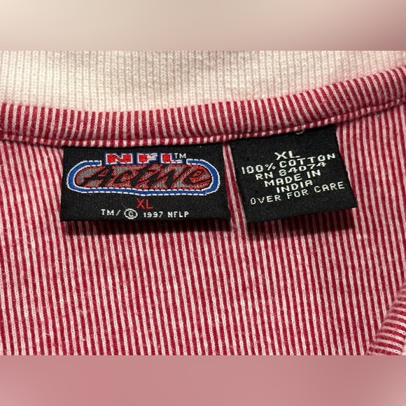 Vintage San Francisco 49ers Polo 1997 1/4 Zip NFL Active EUC Embroidered Logo - Picture 5 of 13